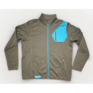 Spyder Bandit Jacket Mens XXL Gray Blue Dell Match Play WGC Golf Austin